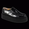 TUK - Black Leather Mondo Creeper Shoe Shoes & Boots