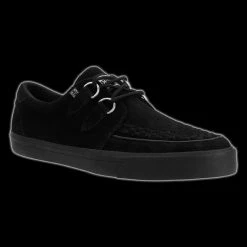 TUK - Black Suede D-Ring VLK Creeper Sneaker Shoe