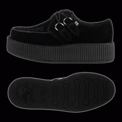 Shoes & Boots TUK - Black Suede Viva Mondo Creeper Shoe
