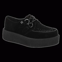 Shoes & Boots TUK - Black Suede Viva Mondo Creeper Shoe