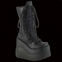 Demonia/Pleaser Shoes Shoes & Boots Demonia - VOID-118 BLACK VEGAN LEATHER