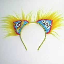 Vixens And Angels Kandi Kitten Ears Yellow Submarine